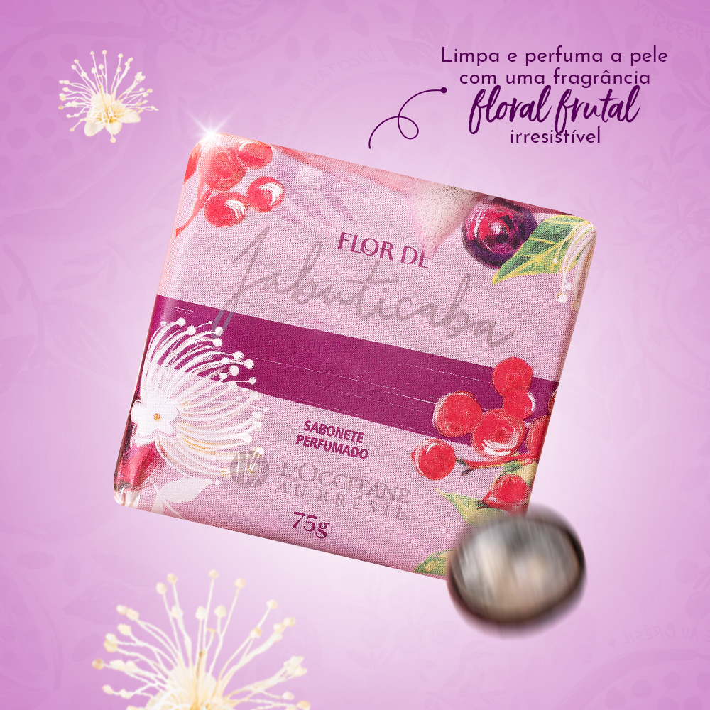 Sabonete Perfumado Flor de Jabuticaba 75g, ,  large image number 1